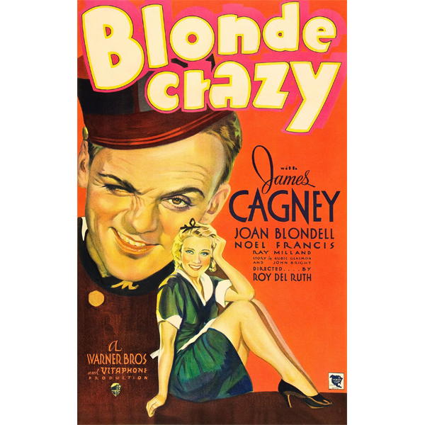 BLONDE CRAZY (1931)